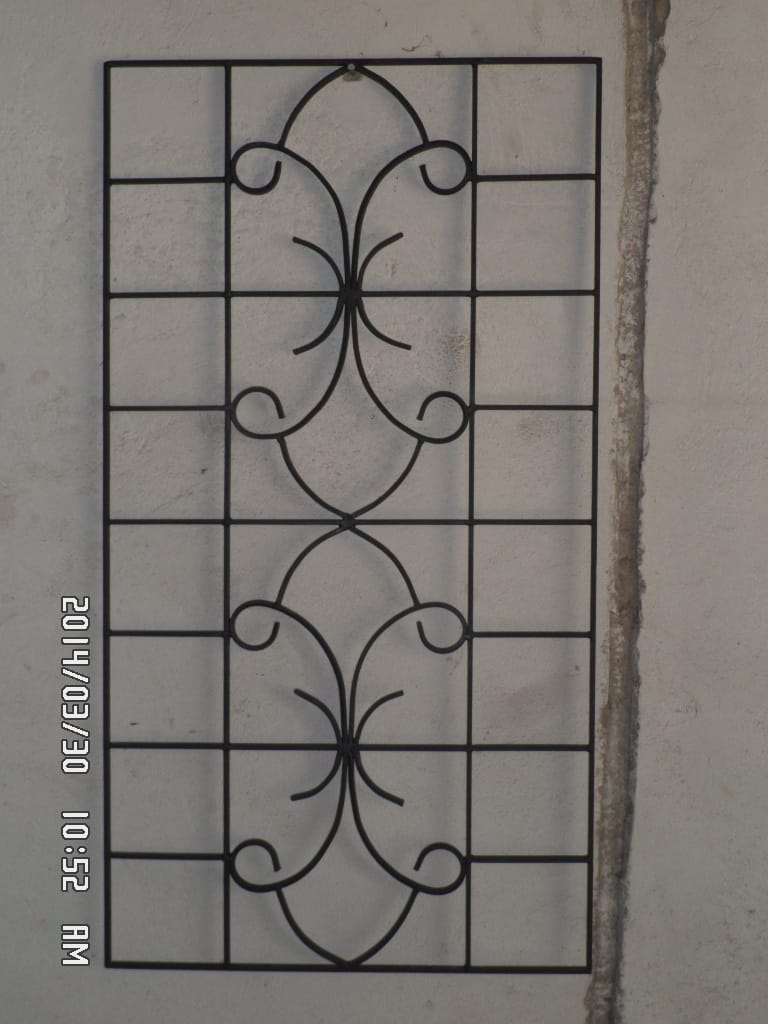 Custom steel window grills for homes and businesses