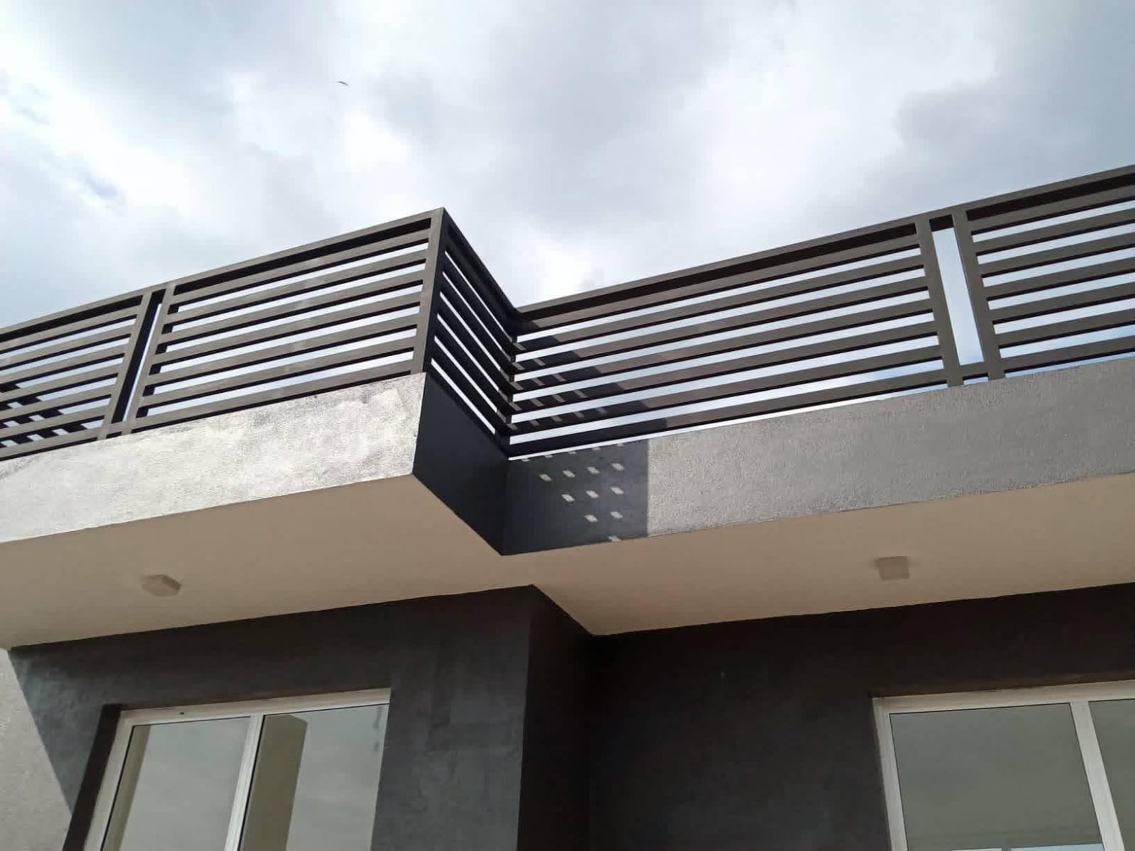 Decorative steel window grills project