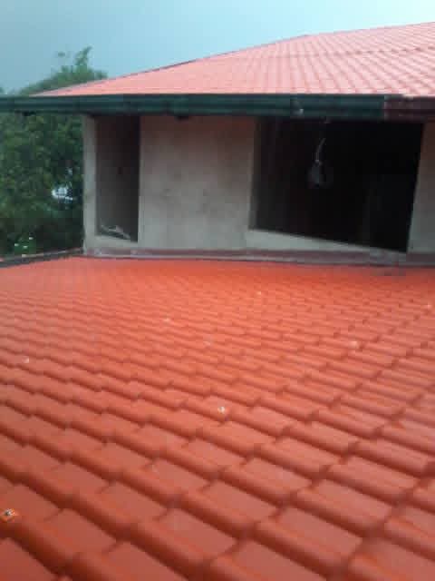 Iron roofing project for home - Dulina Iron Works